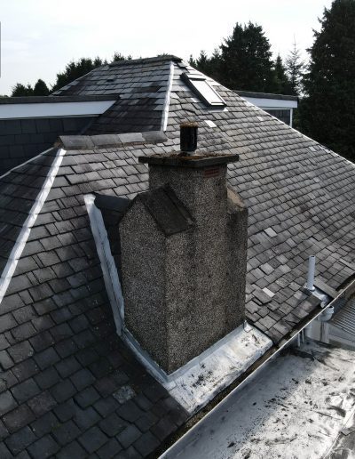 Complete roof overhaul using new Spanish Slate tiles | Roof Repair Edinburgh