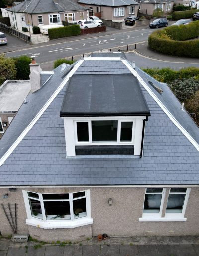 Complete roof overhaul using new Spanish Slate tiles | Roof Repair Edinburgh